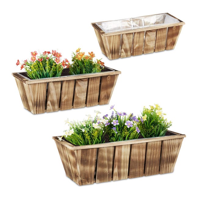 Vaso fioriera da balcone rettangolare per ringhiera da esterno per Vaso fioriera da balcone rettangolare per ringhiera da esterno per