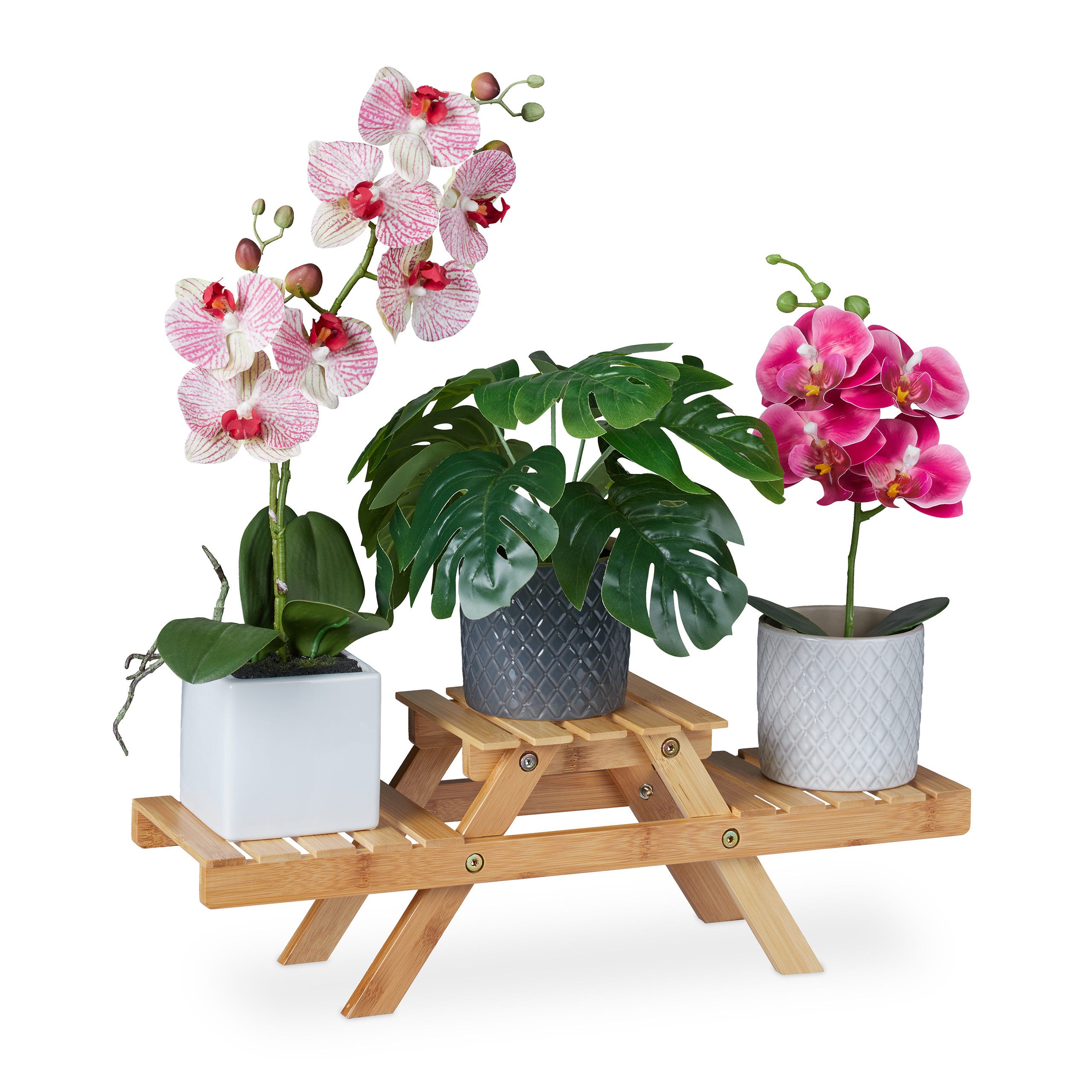 Acheter Pot pour plante à pieds - rose 9,5 cm En ligne