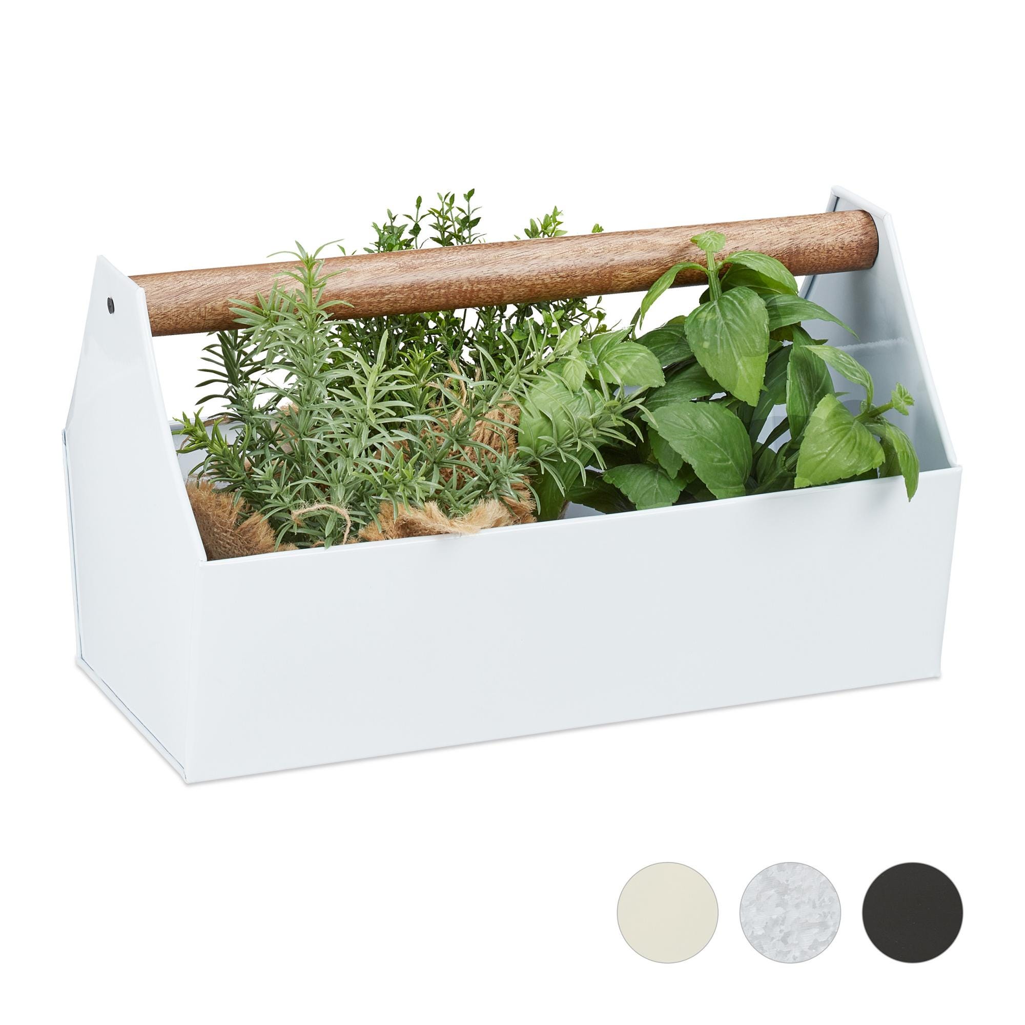 Vaso Fioriera Cassetta Da Balcone Roxanne Con Sottovaso 40Cm Veca Vari Colori Vaso Fioriera Cassetta Da Balcone Roxanne Con Sottovaso 40Cm Veca Vari Colori