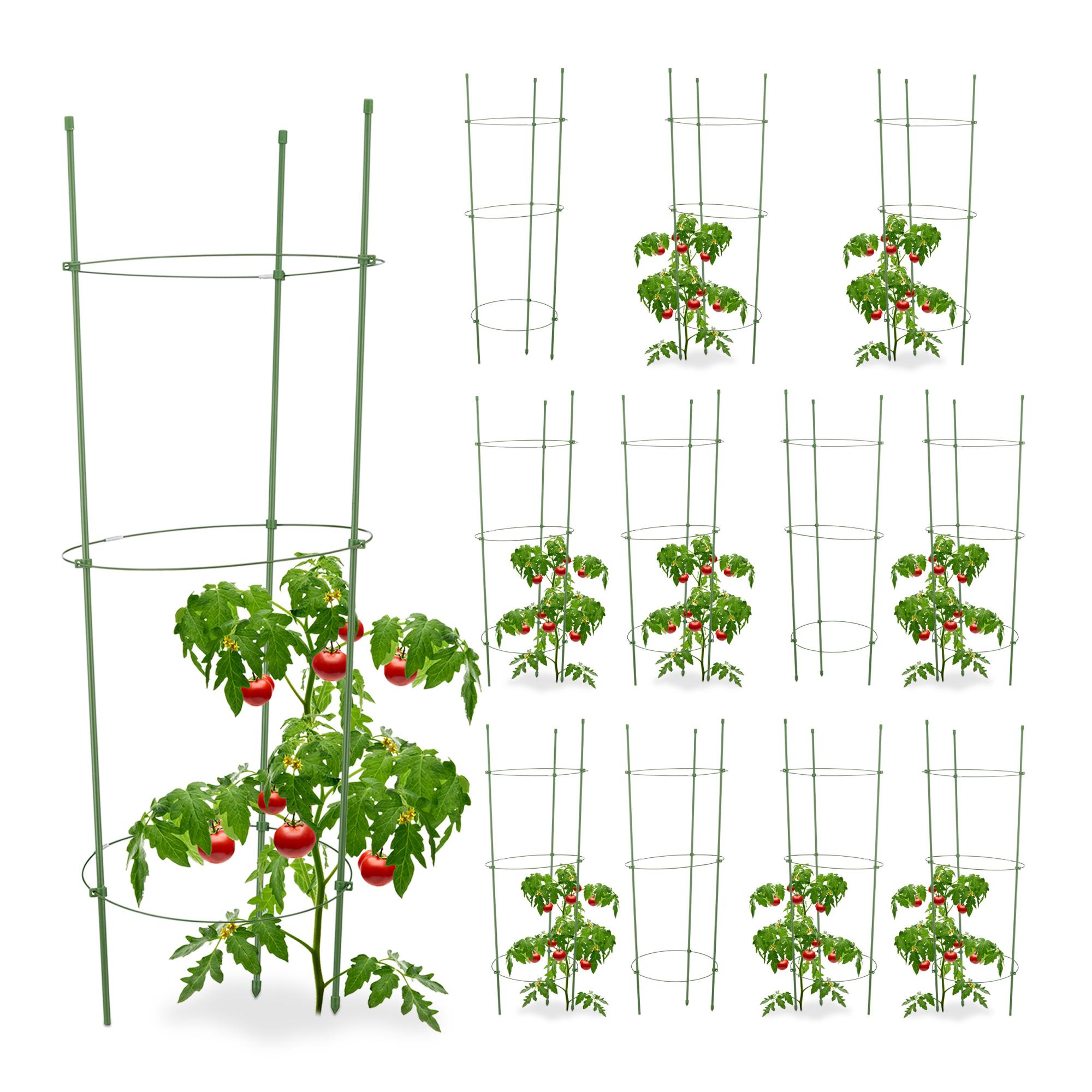 Gabbie Per Pomodori SupKing – Confezione Da 2, Supporti Regolabili In Metallo, Antiruggine, Per Piante Rampicanti (pomodori, Cetrioli, Fiori)