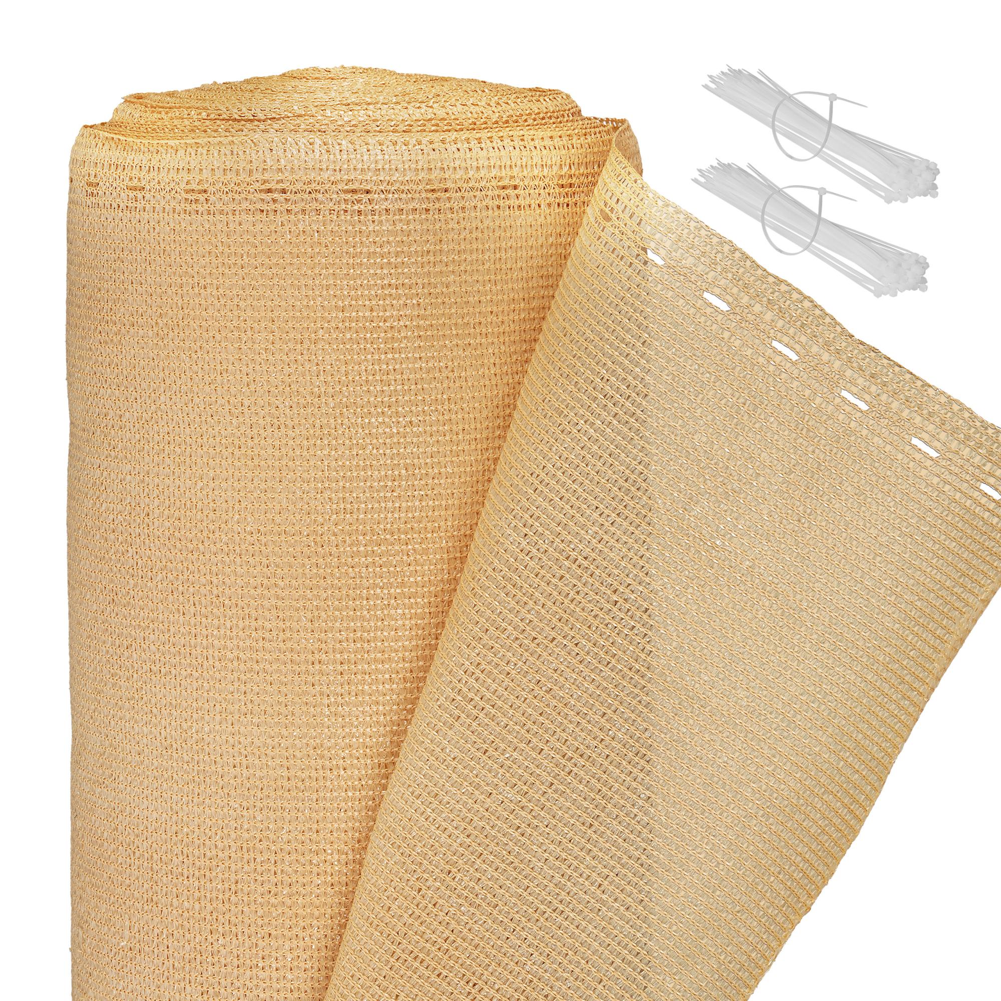 Rete Ombreggiante HDPE 10x15 Metri – Antivirus 60-65% – Con Occhielli In Alluminio – Per Terrazzo, Giardino, Piscina, Serre, Privacy