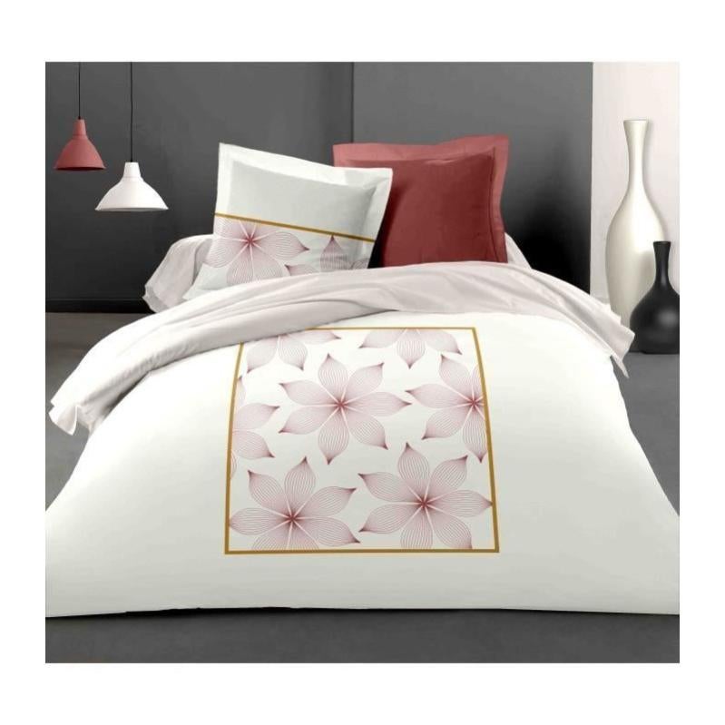 COUETTES ET CETERA Parure de couette Traits - 1 housse de couette 240 x