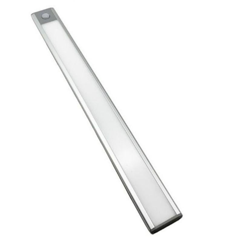 Réglette LED Rechargeable USB 40cm IP40 avec Détecteur de mouvement - Blanc  Neutre 4000K - 5500K - SILAMP