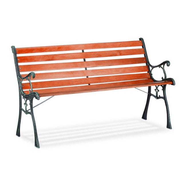 Panca Panchina Poltrona Leggera In Ghisa Nera Con Assi In Legno Naturale Cm122x65x79h Giardino Parco Terrazza 83944737 Panca Panchina Poltrona Leggera In Ghisa Nera Con Assi In Legno Naturale Cm122x65x79h Giardino Parco Terrazza 83944737