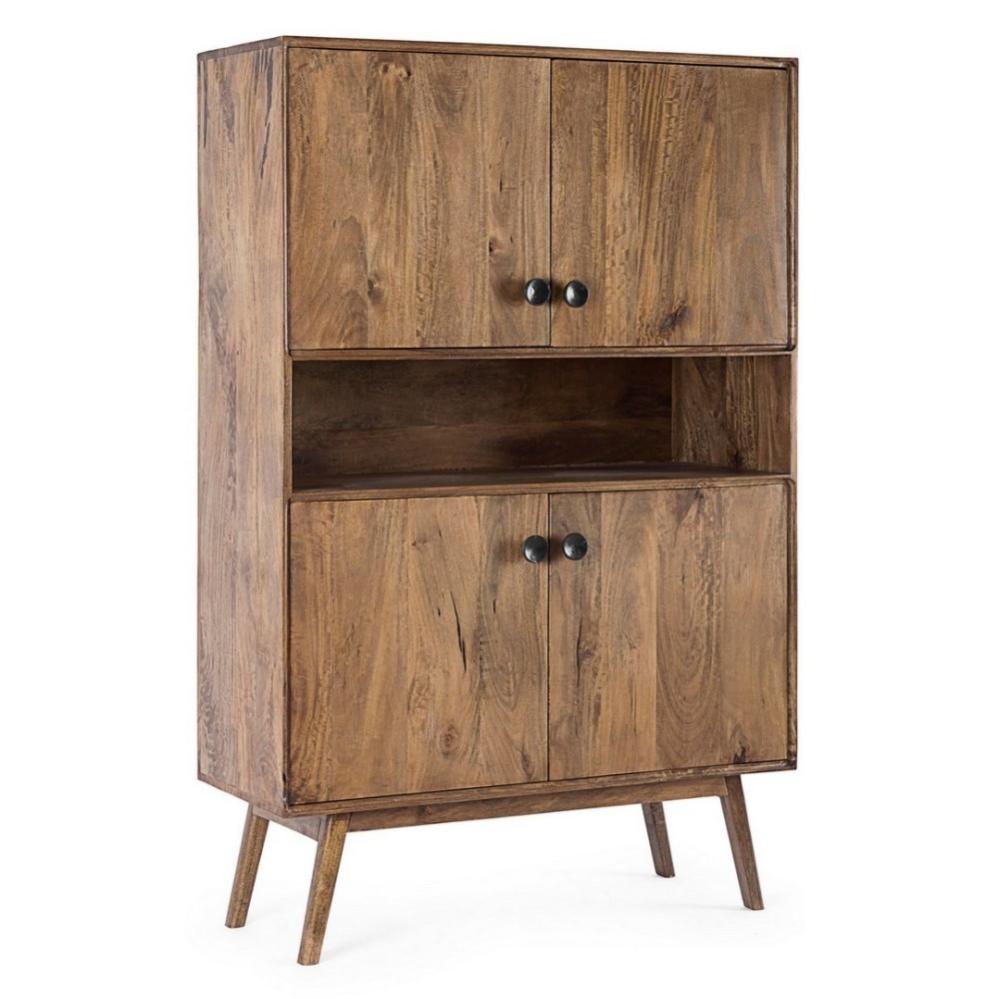 Armoire vintage 4 portes Sylvester en bois Leroy Merlin