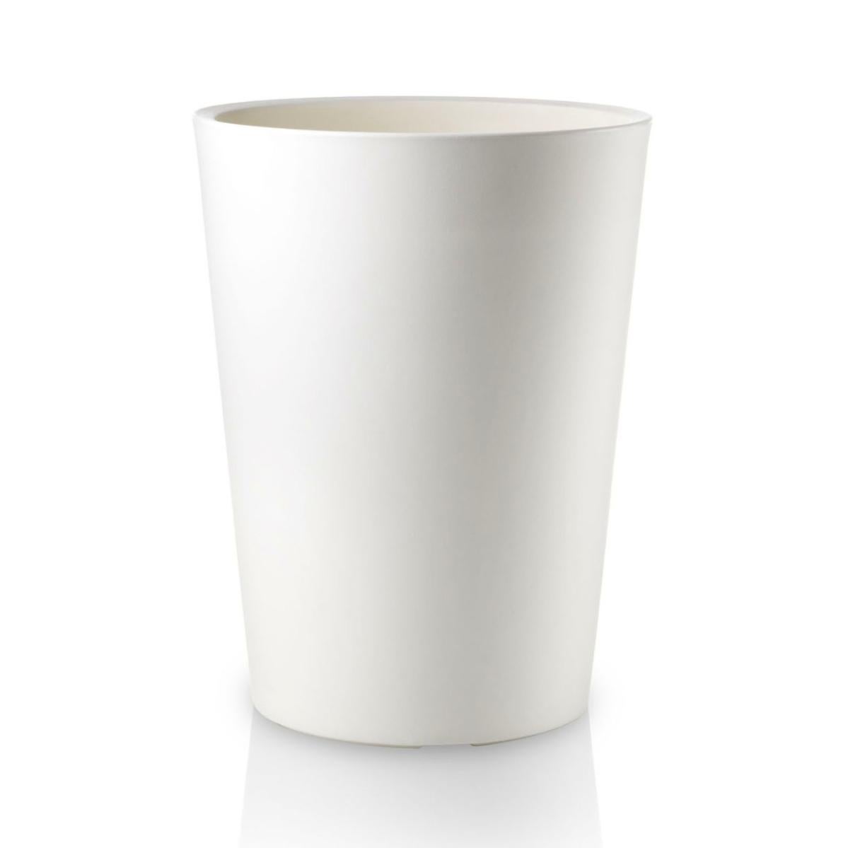 VASO Fioriera in RESINA EGGY UOVO interno ed esterno COLORE ROSSO ORIENTE 55cm FOTO REALE