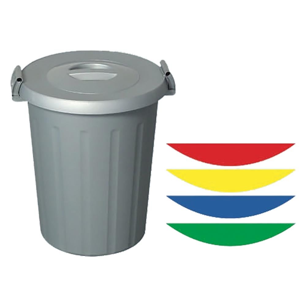 Bidone Della Spazzatura 'Recycling' ICS - 68 Cm Alto In Polipropilene Per Raccolta Differenziata - Foto 11