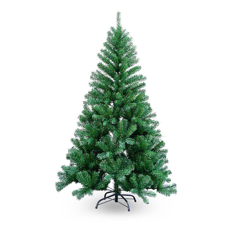 Casaria Albero di Natale 150cm 310 Rami PVC Supporto in Metallo Abete Artificiale Decorazione Natalizia Verde 