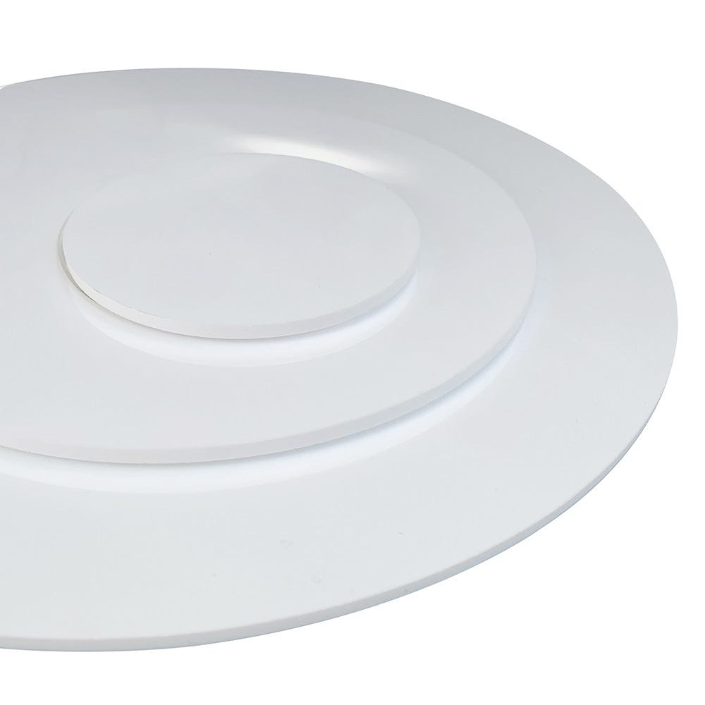 Plaque Plexigglas rond blanc 2 mm ou 4 mm 45 cm (450 mm)