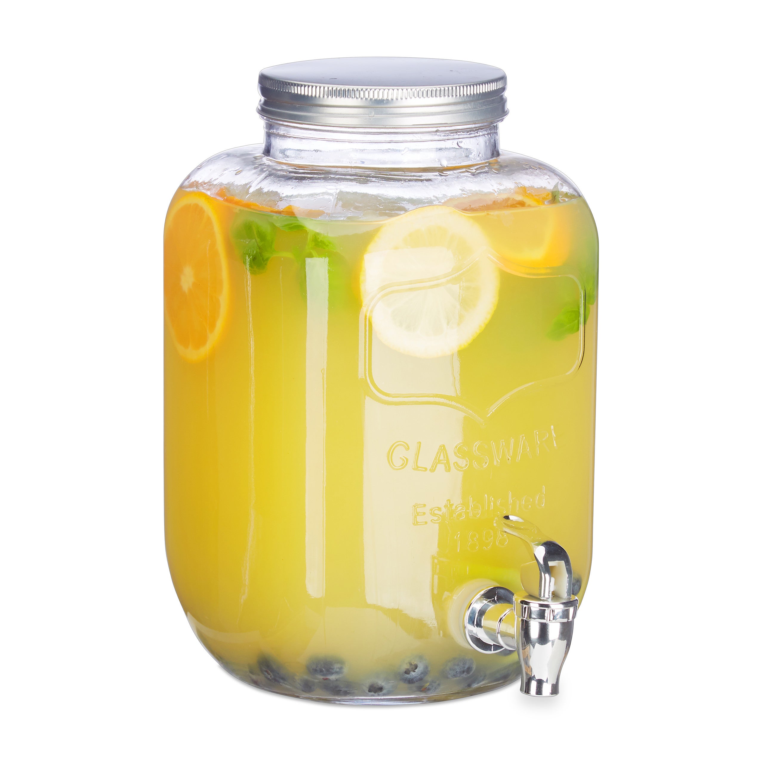 succhi e altre bevande rinfrescanti un ottimo contenitore per limonata 4 l EZY Bicchiere per bevande con rubinetto 