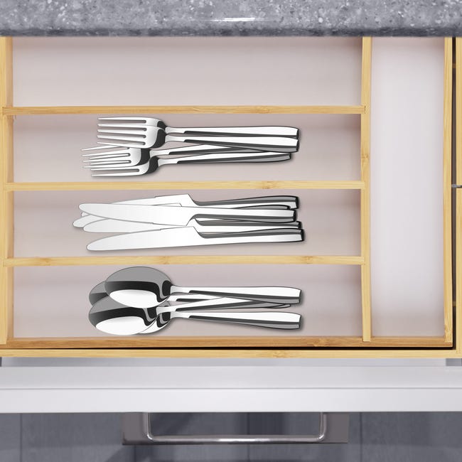 ② Organiseur séparateur modulable de tiroir cuisine — Cuisine