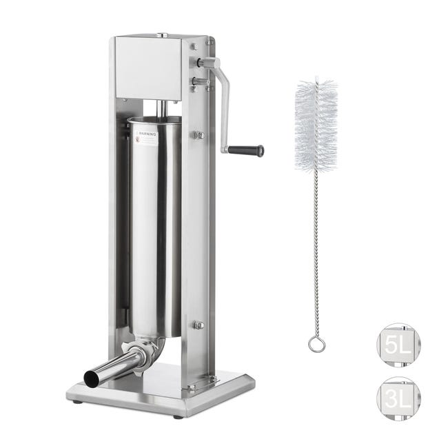 INSACCATRICE MANUALE 3KG MACCHINA PRODUZIONE SALSICCE INSACCATI SALUMI Inox 509e 87360718 INSACCATRICE MANUALE 3KG MACCHINA PRODUZIONE SALSICCE INSACCATI SALUMI Inox 509e 87360718