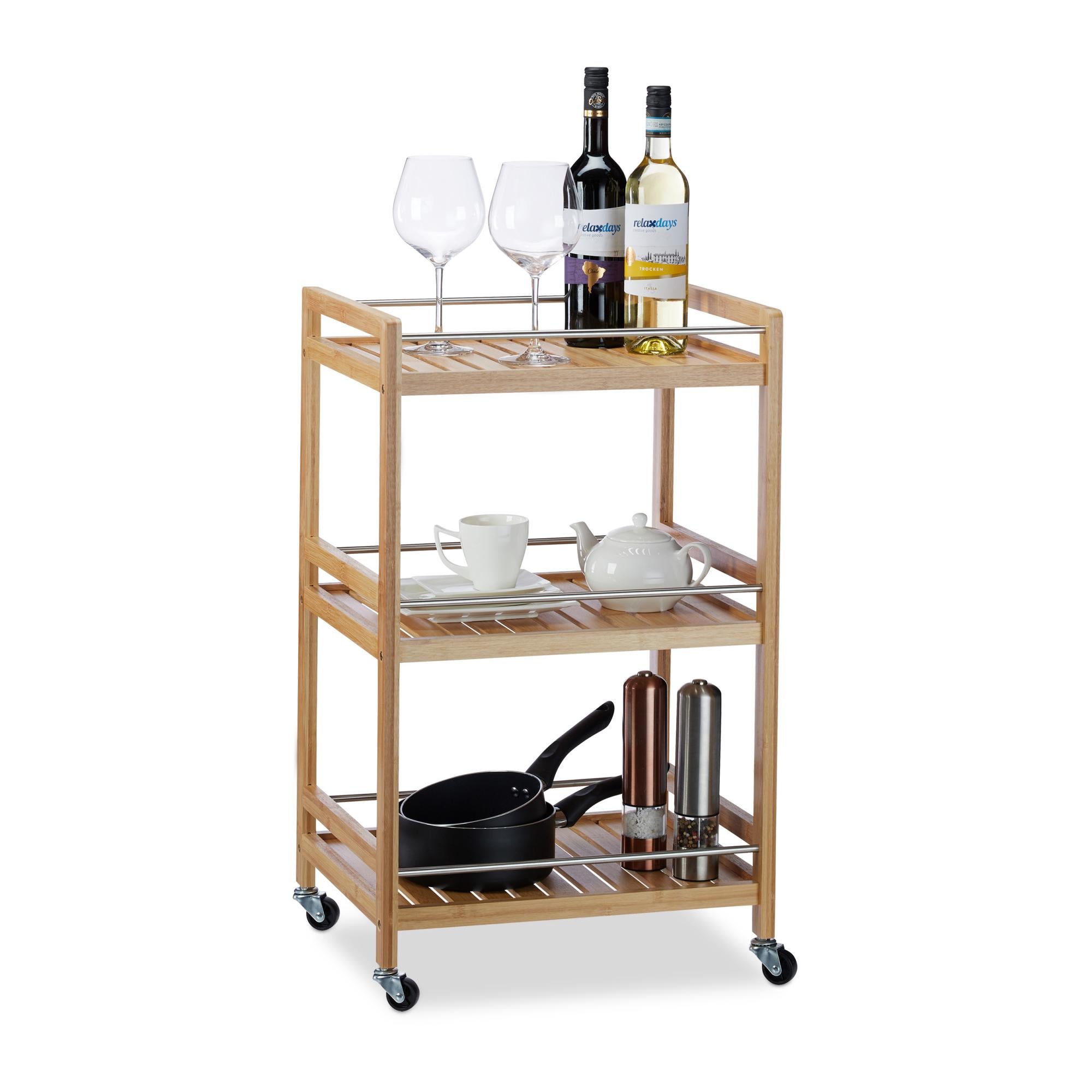 chariot a roulette 3 etages