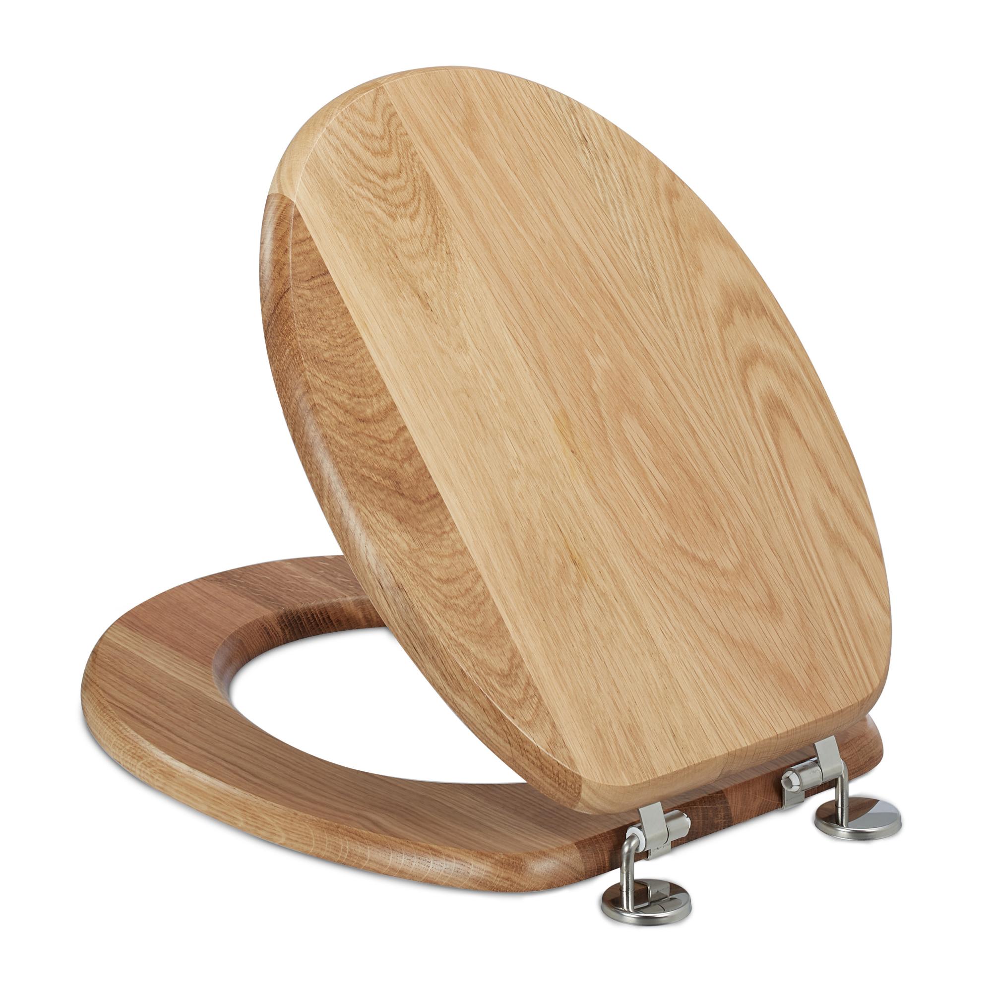 WC Manuel Compact OSCULATI Avec Siège En Bois - Pour Camping-Car Ou Bateau | Toilette Portable