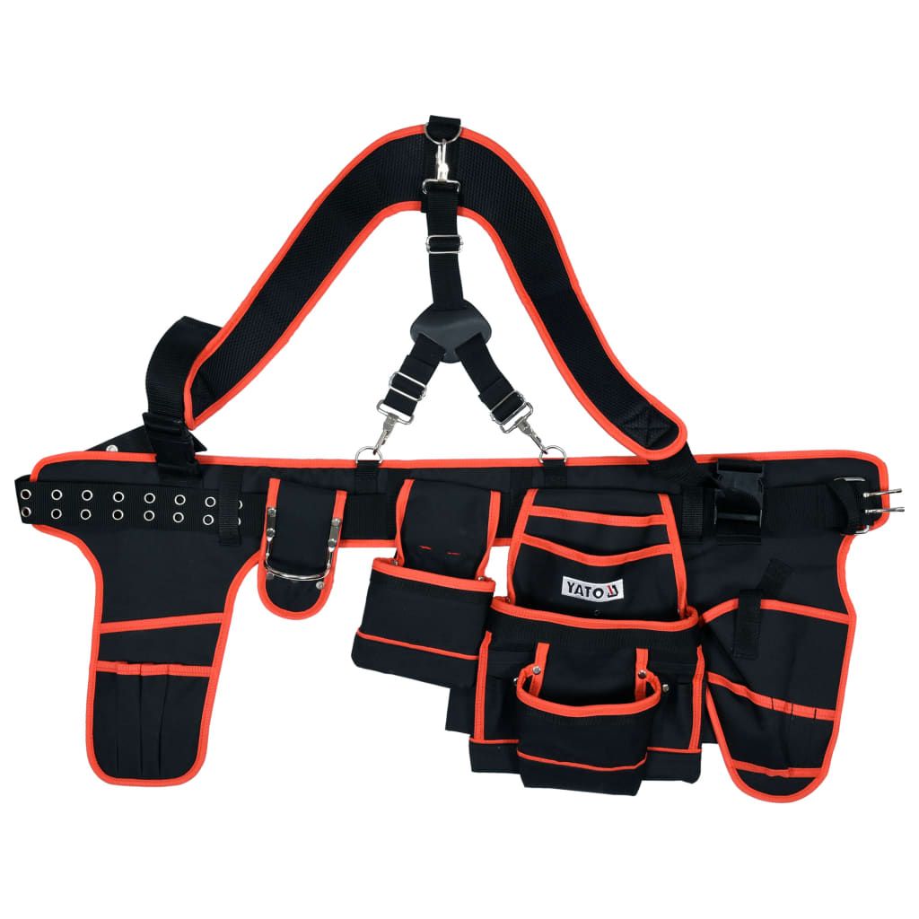 Ceinture porte outils avec bretelles Polyester 128 cm YATO Leroy