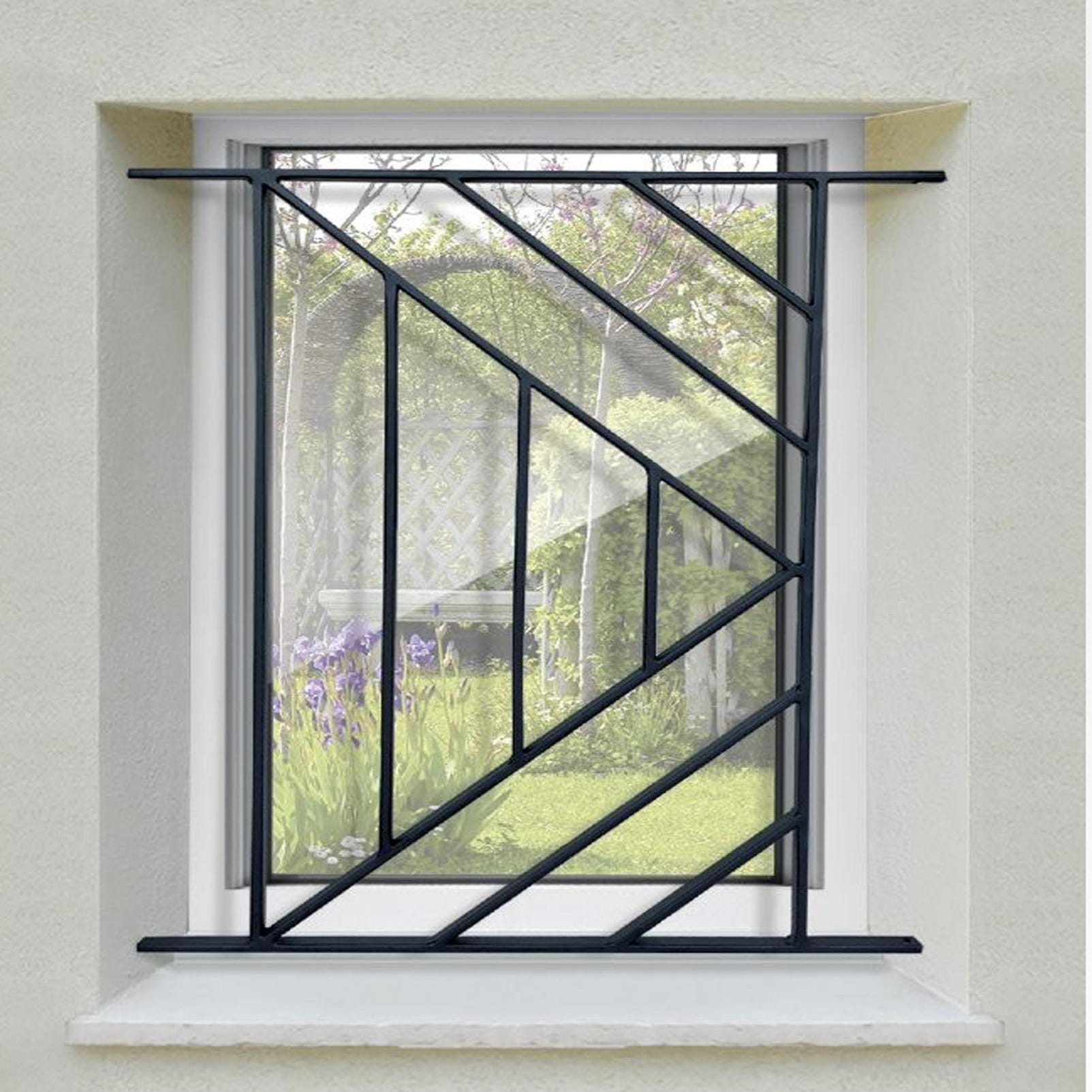 Grata di sicurezza Isoangle per finestra H = 75 cm x L = 60 cm