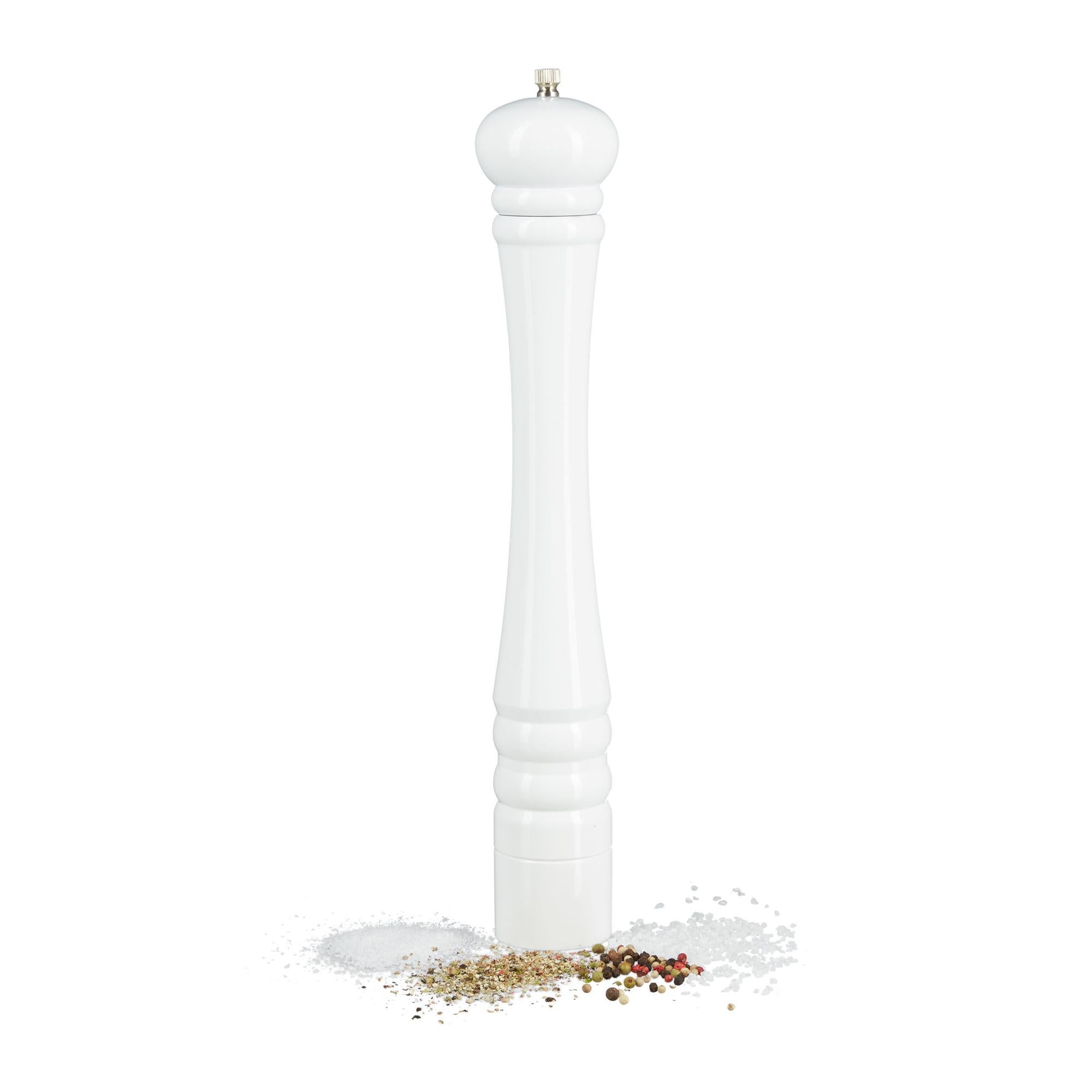 Macinapepe E Macinasale Manuale Relaxdays In Design Rame - Macinino Regolabile In Ceramica, H 26,5 Cm, Bronzo