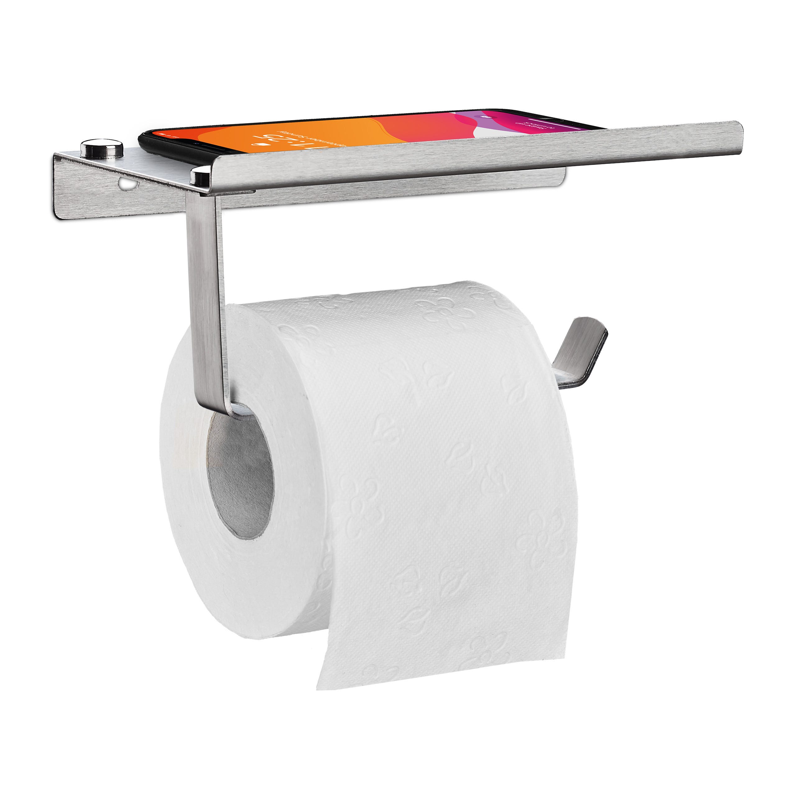 Relaxdays Porte-papier toilettes support rouleau de papier WC