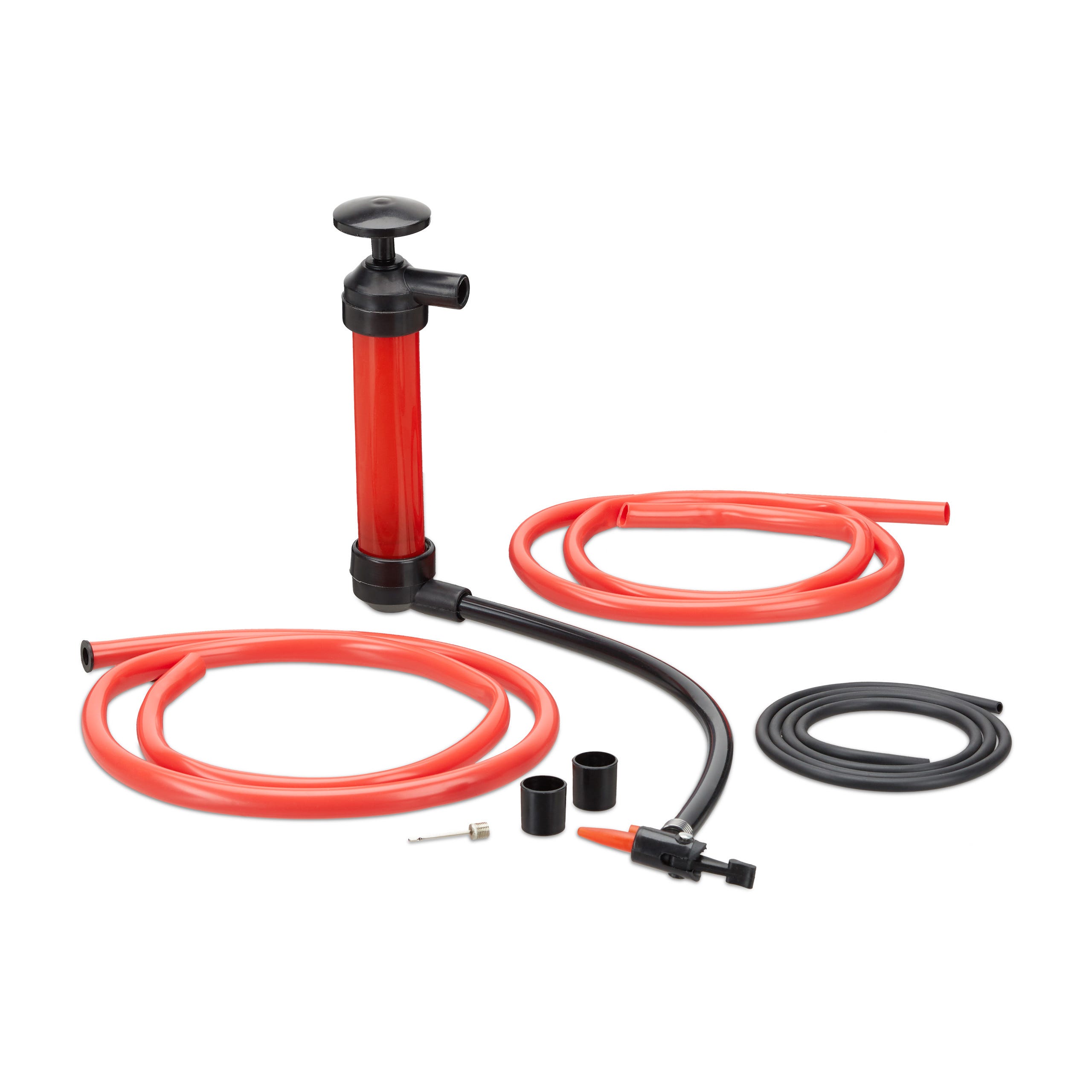 Pompe à huile électrique - Pompe de transfert de liquide électrique - Pompe  à siphon automatique portable - Pompe de transfert de liquide à piles, pour  gazole, diesel (rouge) 