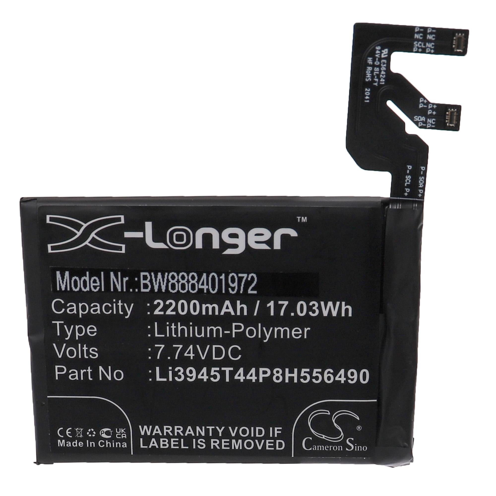 Batterie Compatible Find X5 - 4800 MAh 7.74V Lithium-Polymère - Modèle BLP891 - Remplacement Haute Performance