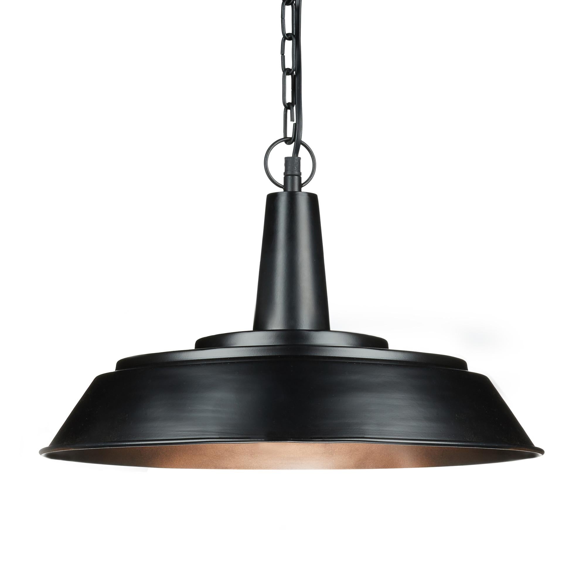 Relaxdays Lampadario A Sospensione, Legno E Ferro, HxD 129x32 Cm, Lampada Soffitto Moderna - 3
