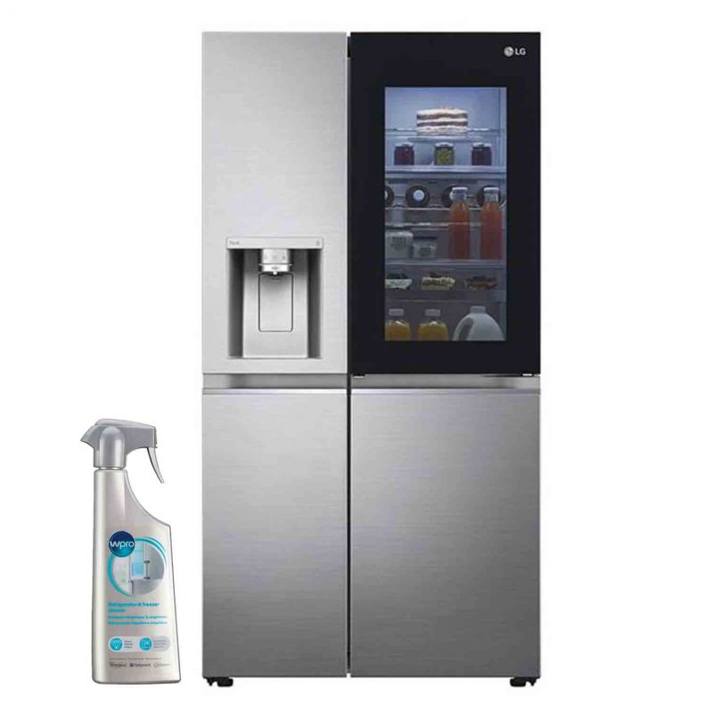 Réfrigérateur à porte française (3 portes) avec distributeur d'eau