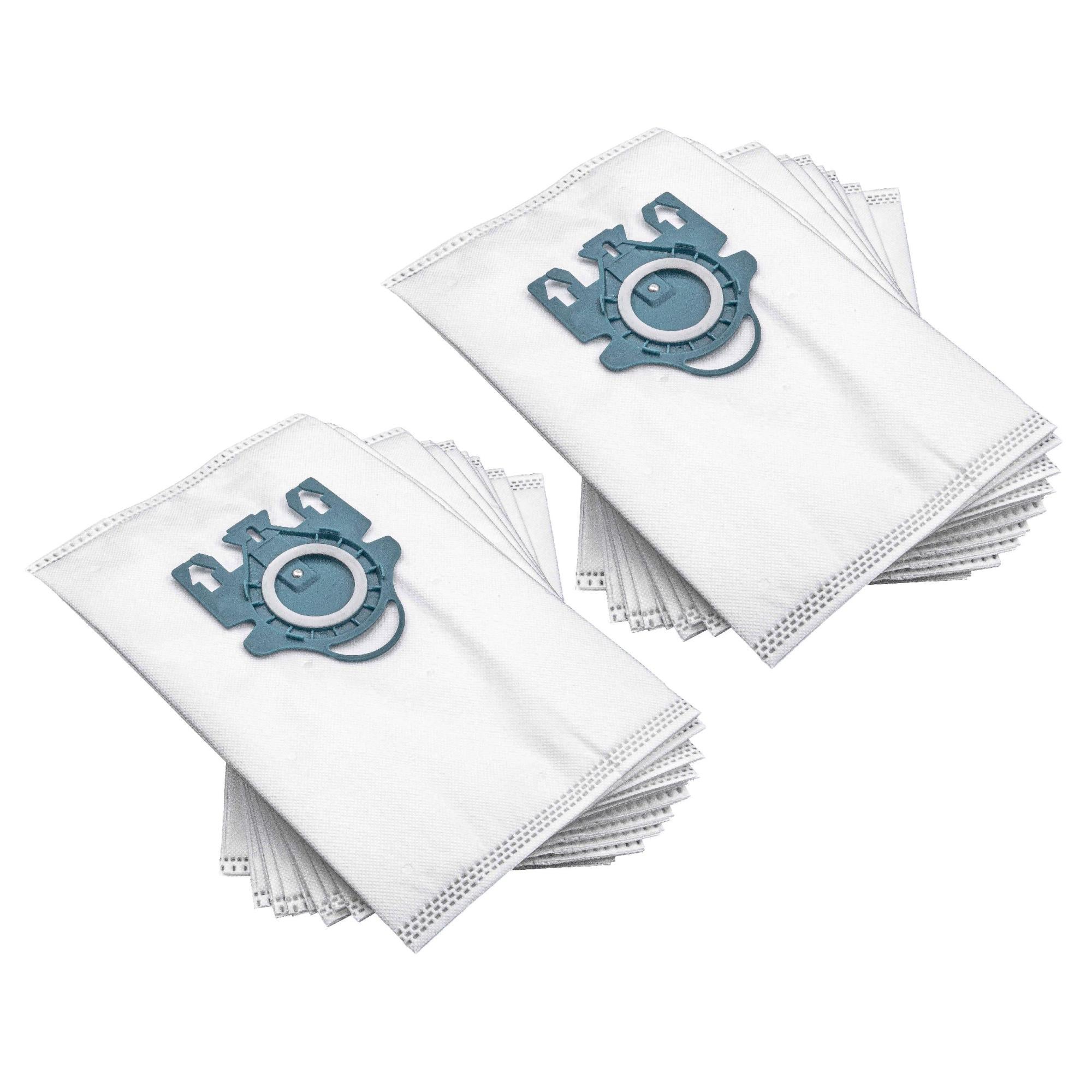 10 Sacchetti Per Aspirapolvere + Filtro Per Miele Allervac Hepa Plus, S 300 I - 399 I, HS15, S 745, De Luxe, S 5 / S5, Powermax, Solution Hepa TT 2000