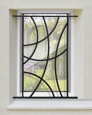 Grata di sicurezza Structural per finestra H = 65 cm x L = 40 cm  (dimensione del telaio)