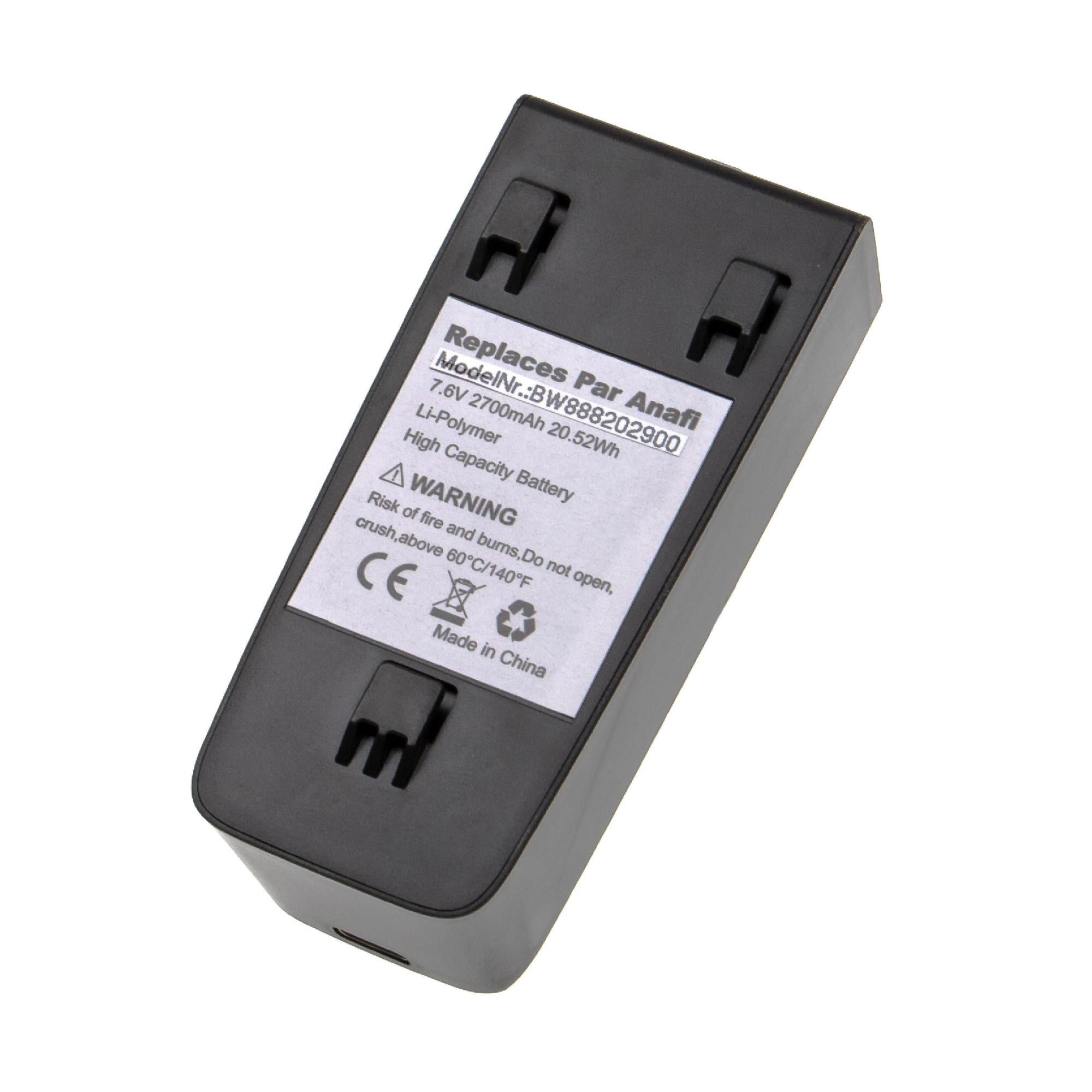 vhbw batteria compatibile con Parrot Airborne Cargo, Hydrofoil, Jumping