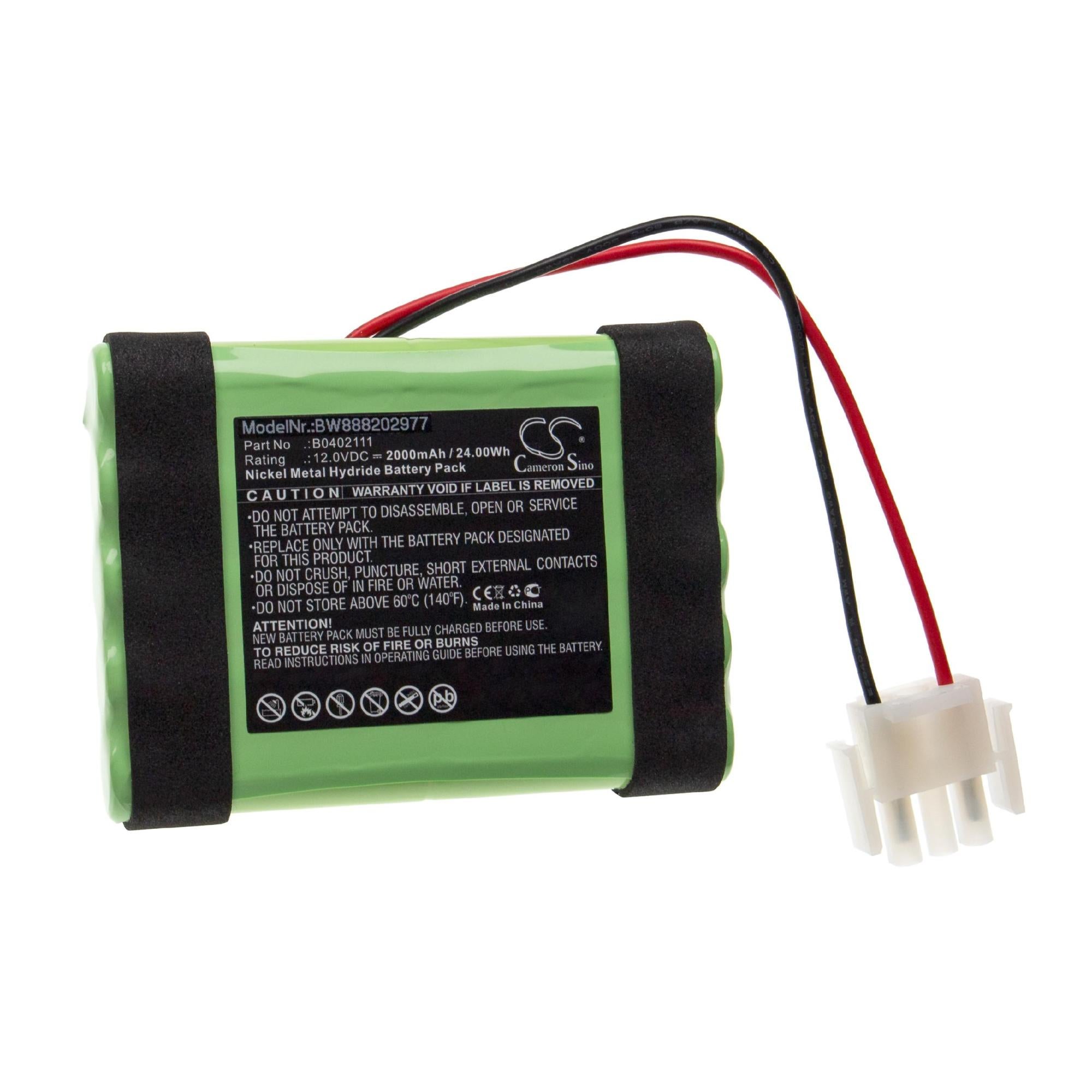 Batteria Vhbw 2000mAh 3,6V NiMH - Sostituisce 3x AA Mignon, Universale, 1 Pezzo - Foto 4