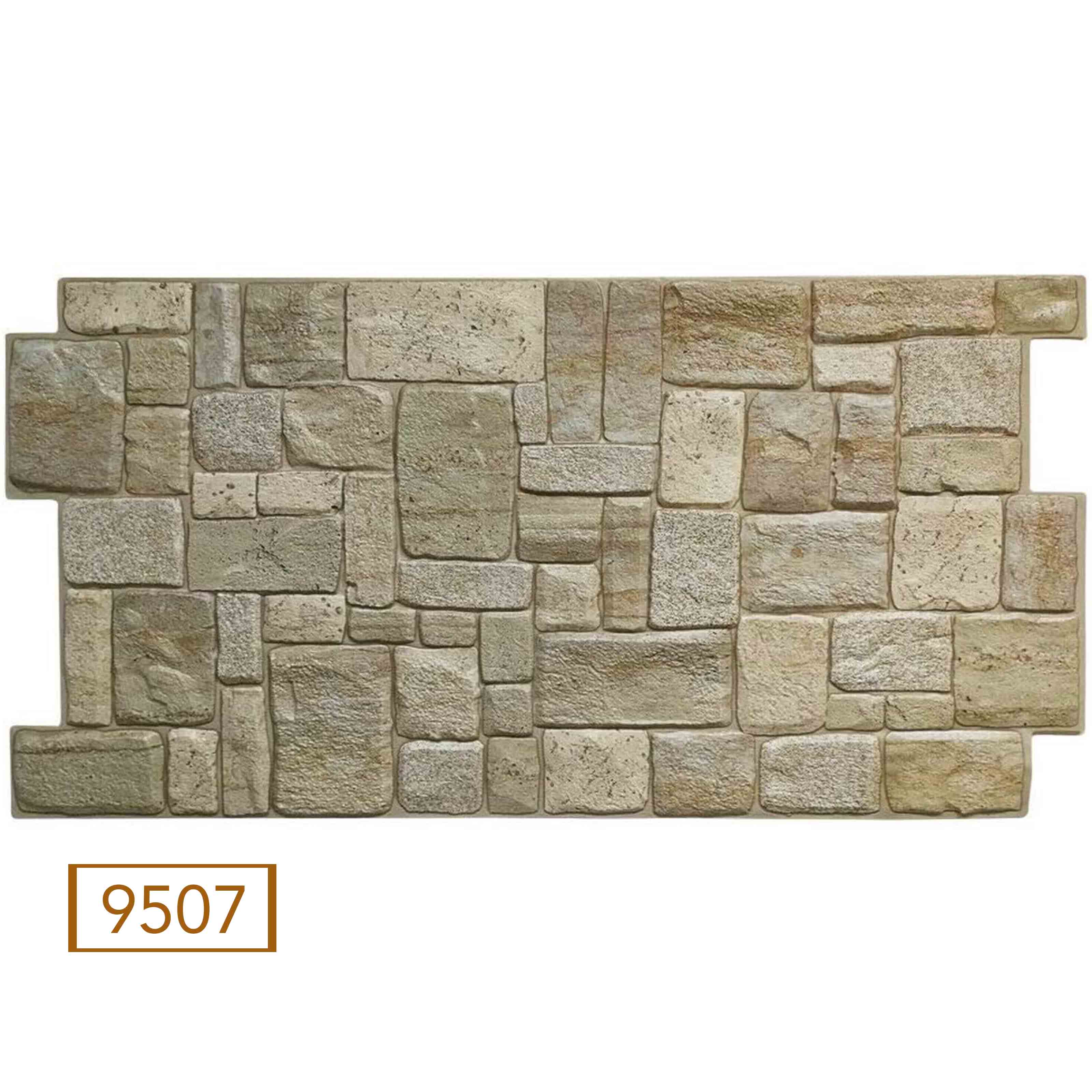 Pannelli 3D Rivestimento a parete in PVC effetto pietra,mattoni,ceramiche,  legno Realistici e isolanti. 9507 (mis.980x498mm)