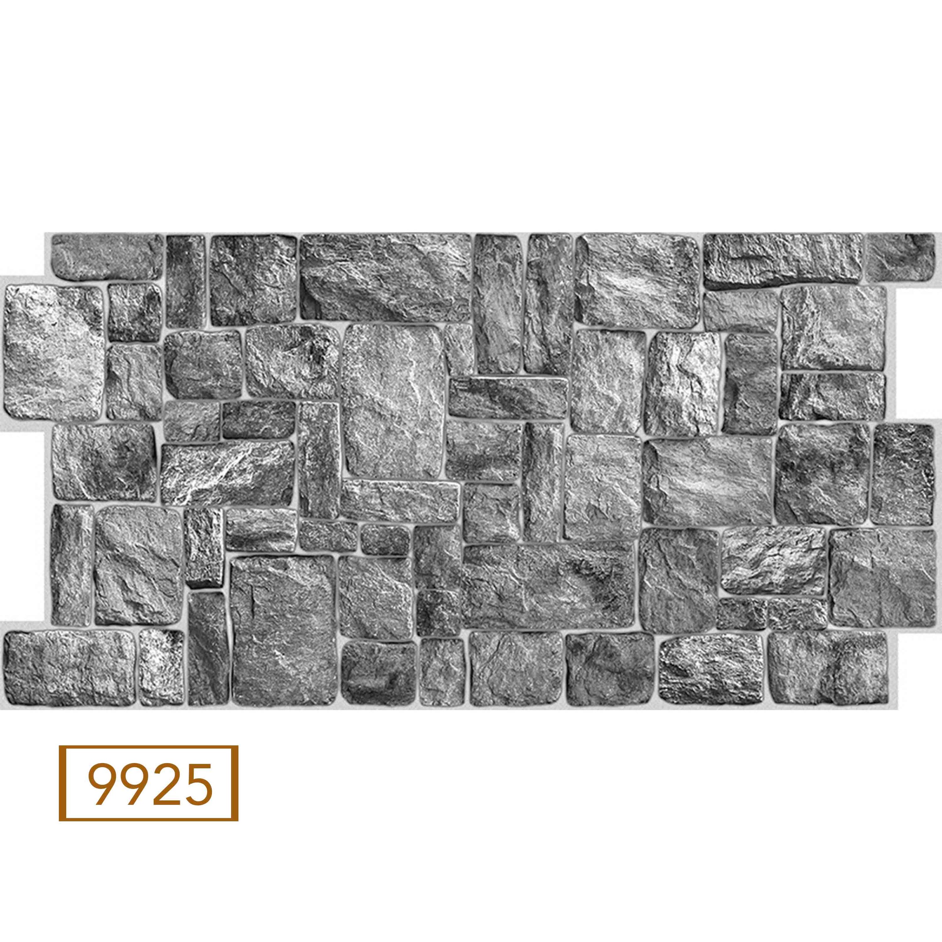 Pannelli 3D Rivestimento a parete in PVC effetto pietra,mattoni,ceramiche,  legno Realistici e isolanti. 9925 (mis.980x490mm)