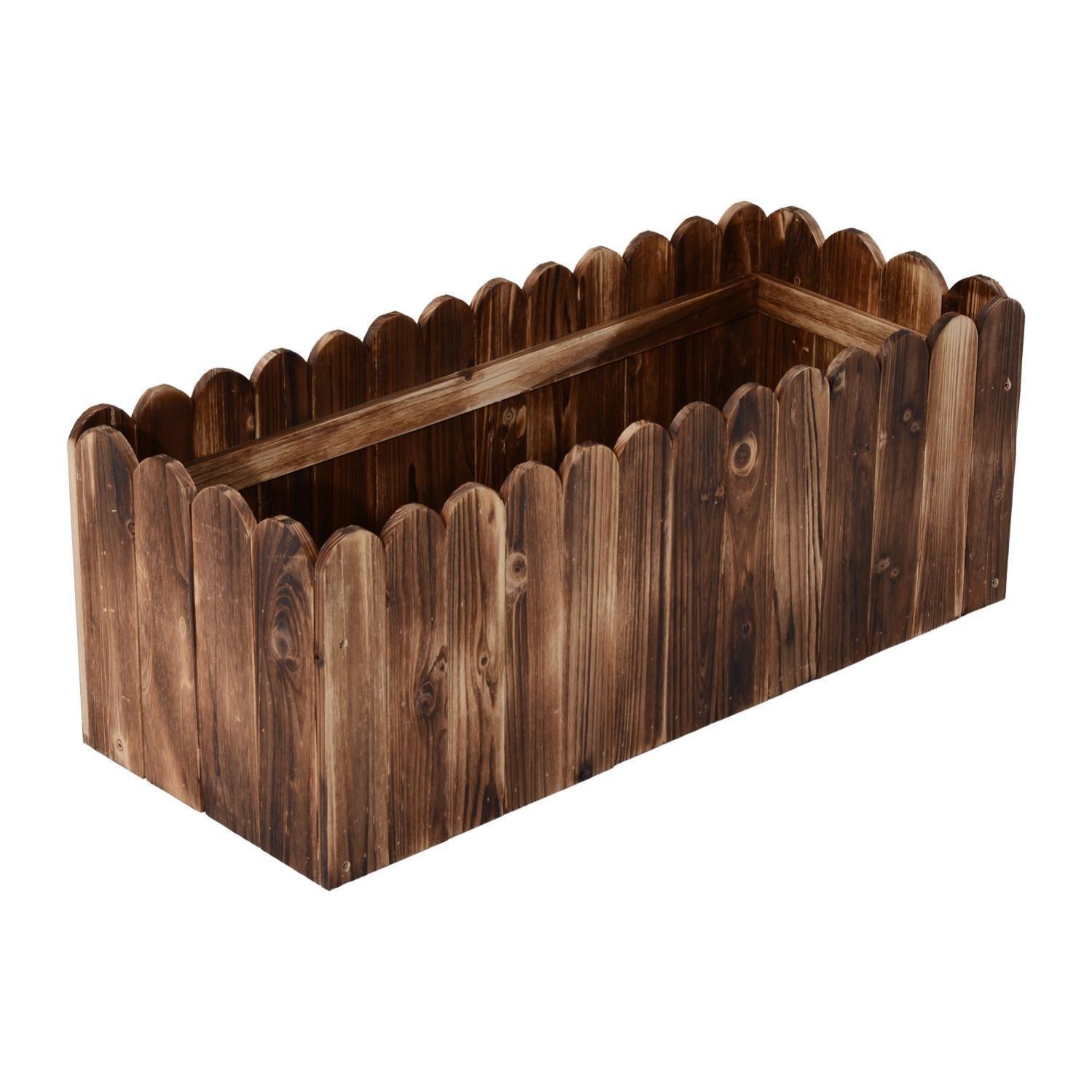 Fioriera Quadrata Stewart Da Giardino E Balcone – 30 Cm, Verde, Made In UK (2134019) - Foto 1