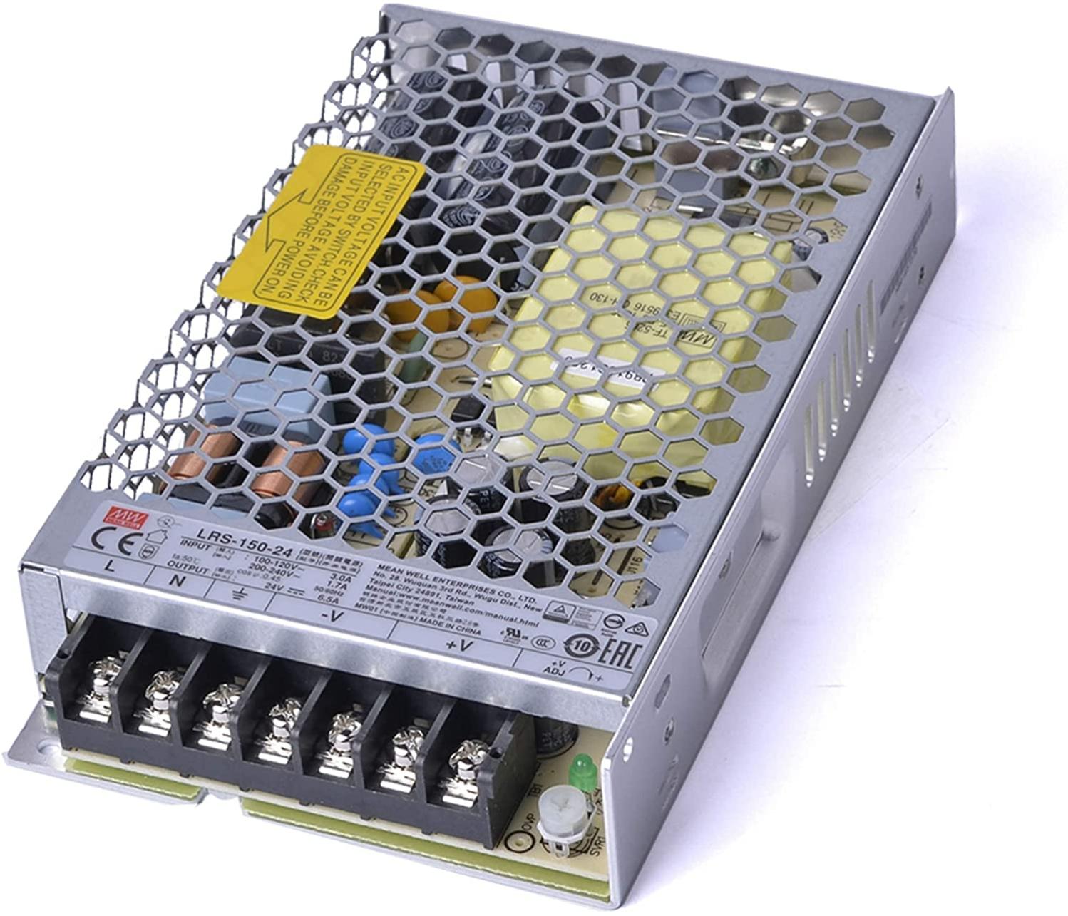 Alimentatore 24V 150W MeanWell LRS-150-24 - Trasformatore Per Strip LED 24V, Non Impermeabile, Con Protezioni Integrate - Foto 11