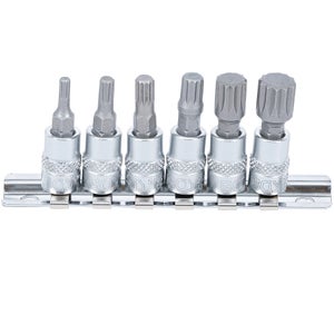Douille-embout denture multiple (XZN) 12 mm Longueur: 55 mm TOOLCRAFT  816091
