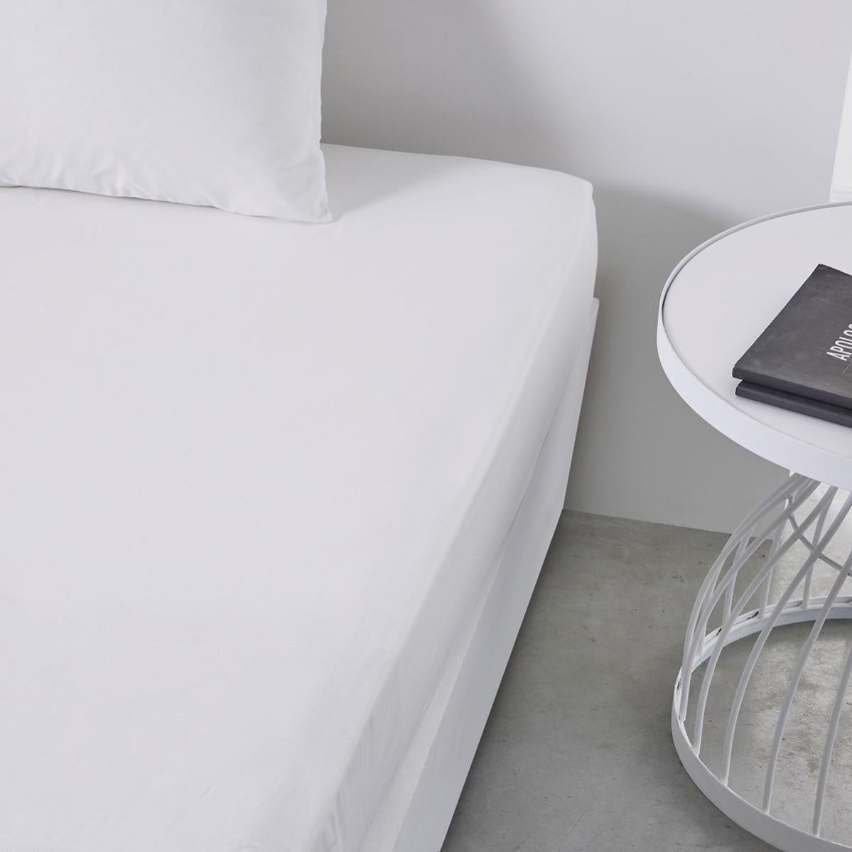 Lavea® Lenzuolo con Angoli Una Piazza e Mezza Francese 140x200 cm - 100% Cotone Morbido e Traspirante - per Materassi alti fino a 20 cm - con Elastico