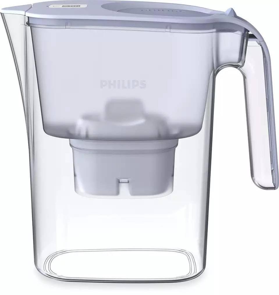 Caraffa per filtrare l'acqua Philips - Capacità: 3 litri