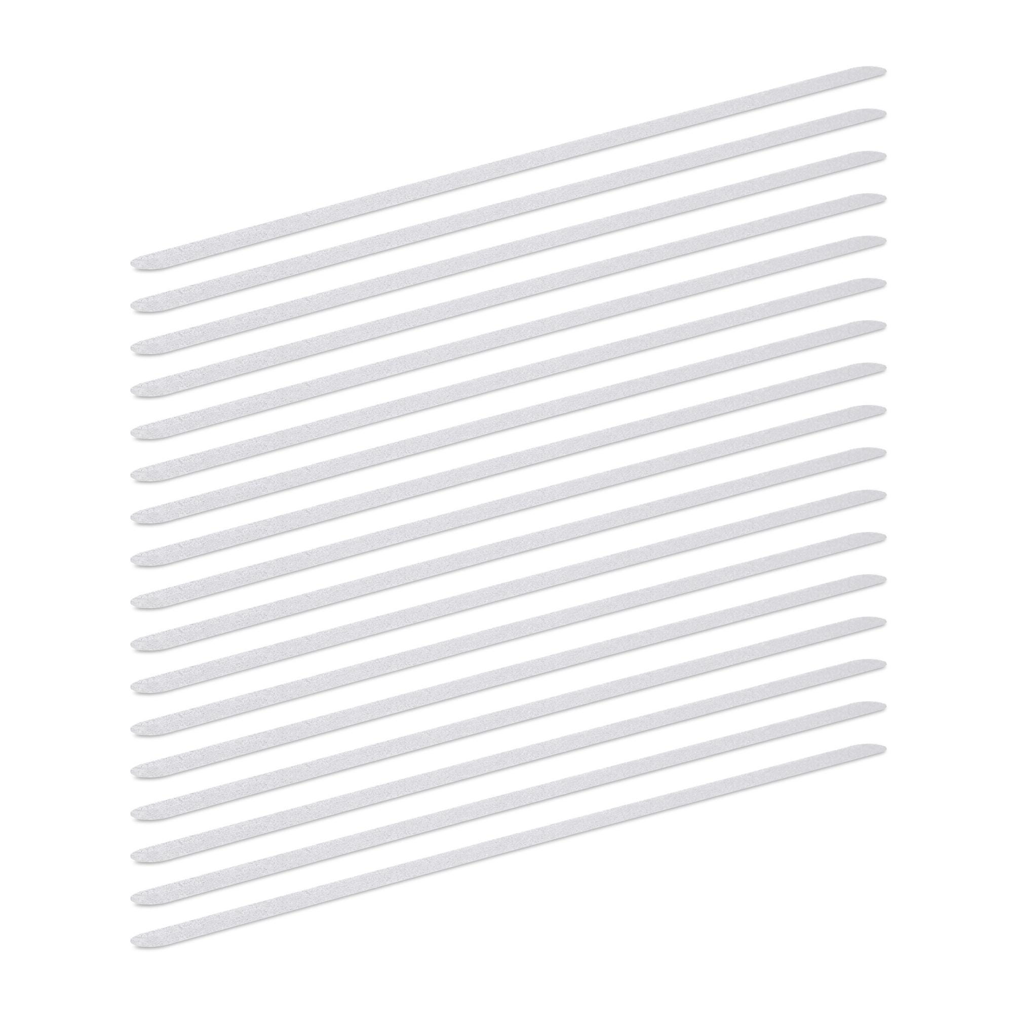 Strisce Fermafogli Trasparenti - 10,5 Cm, Confezione Da 100 Pezzi - Foto 11