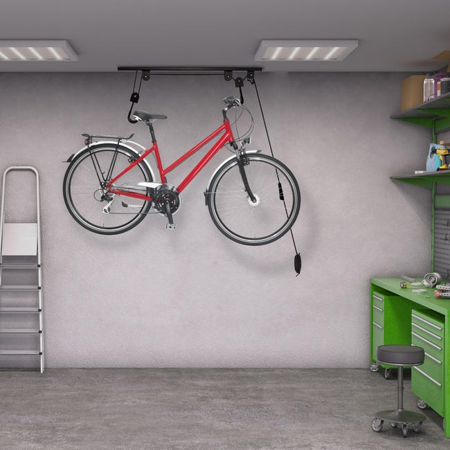 Lève vélo - Support vélo plafond