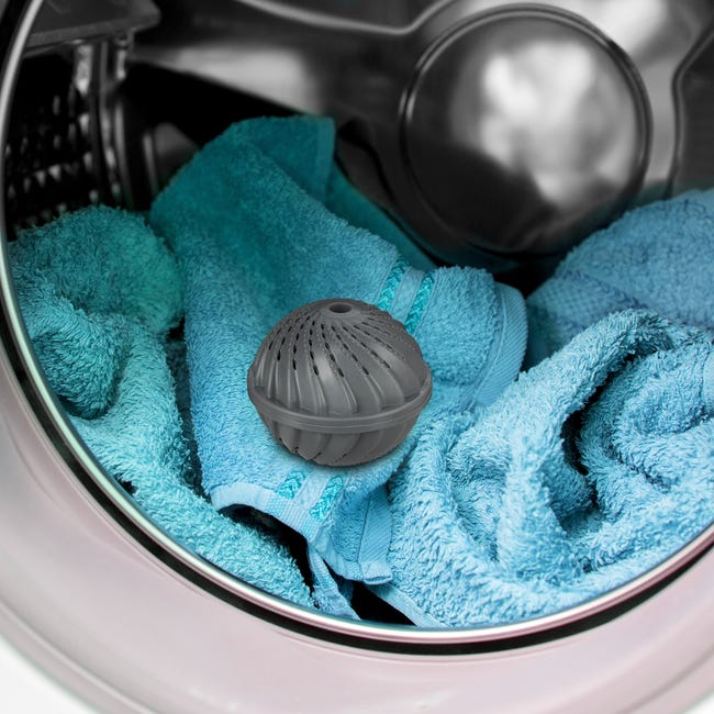 Relaxdays Boule de lavage set de 2, balle machine à laver, laver
