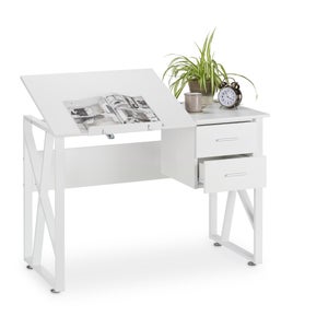Table à dessin bureau inclinable et réglable en hauteur 115 x 60