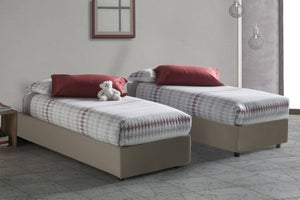 letto singolo con contenitore - apertura laterale - Sunny V1