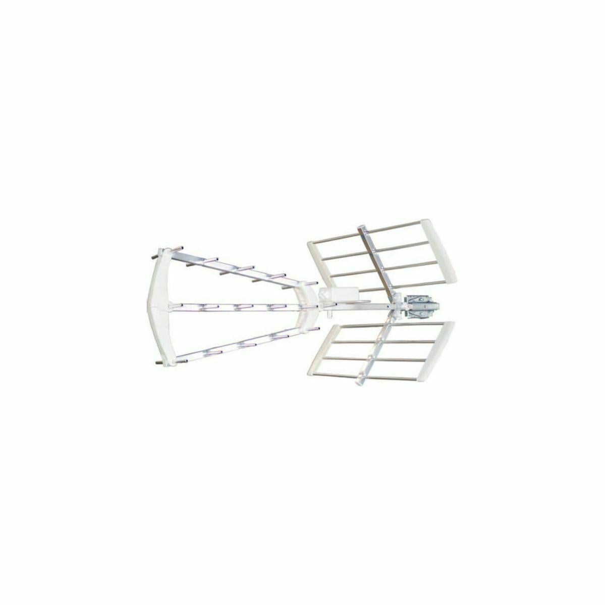 Antenne Tv Extérieure Amplifiée Tnt Hd Elap 55 Db