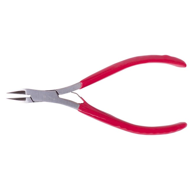 XINMEIWEN Lot de 2 mini pinces coupantes électroniques de précision pour  couper des fils ultra-fins (rouge) : : Bricolage