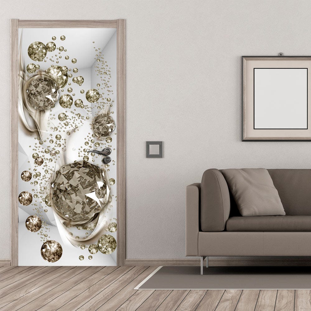 Fotomurale per porta - Photo wallpaper - Bubble abstraction I