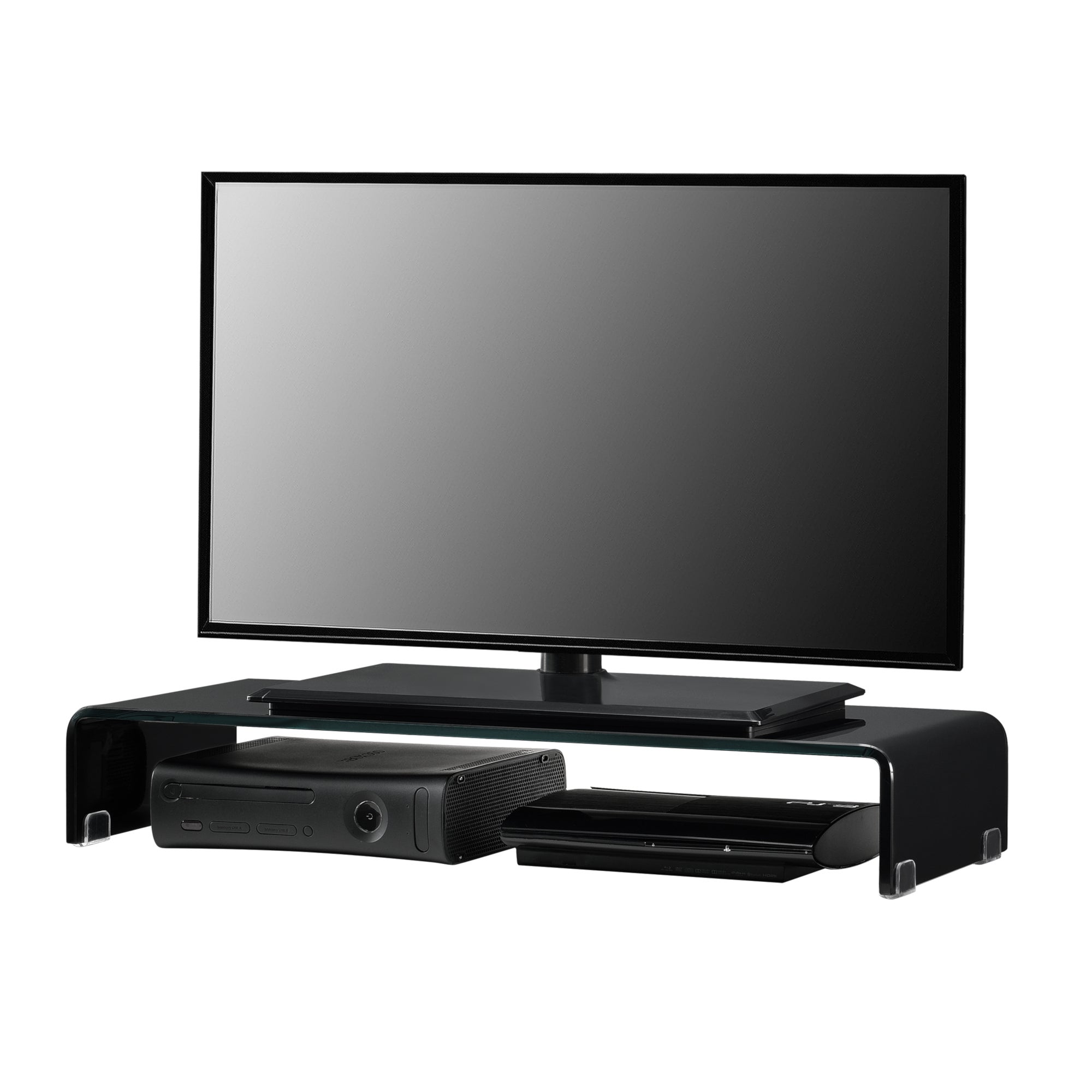 RIALZO PORTA TV SU MISURA WENGE' PER VCR DVD DECODER ALZATA TV MONITOR PC -  Francoshop