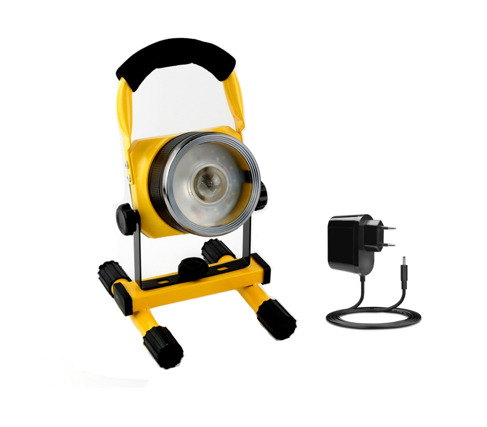 Lampada LED Makita 18V 8000LM - Faro Da Lavoro Portatile Con 2 USB, Regolabile, Per Riparazioni E Emergenze