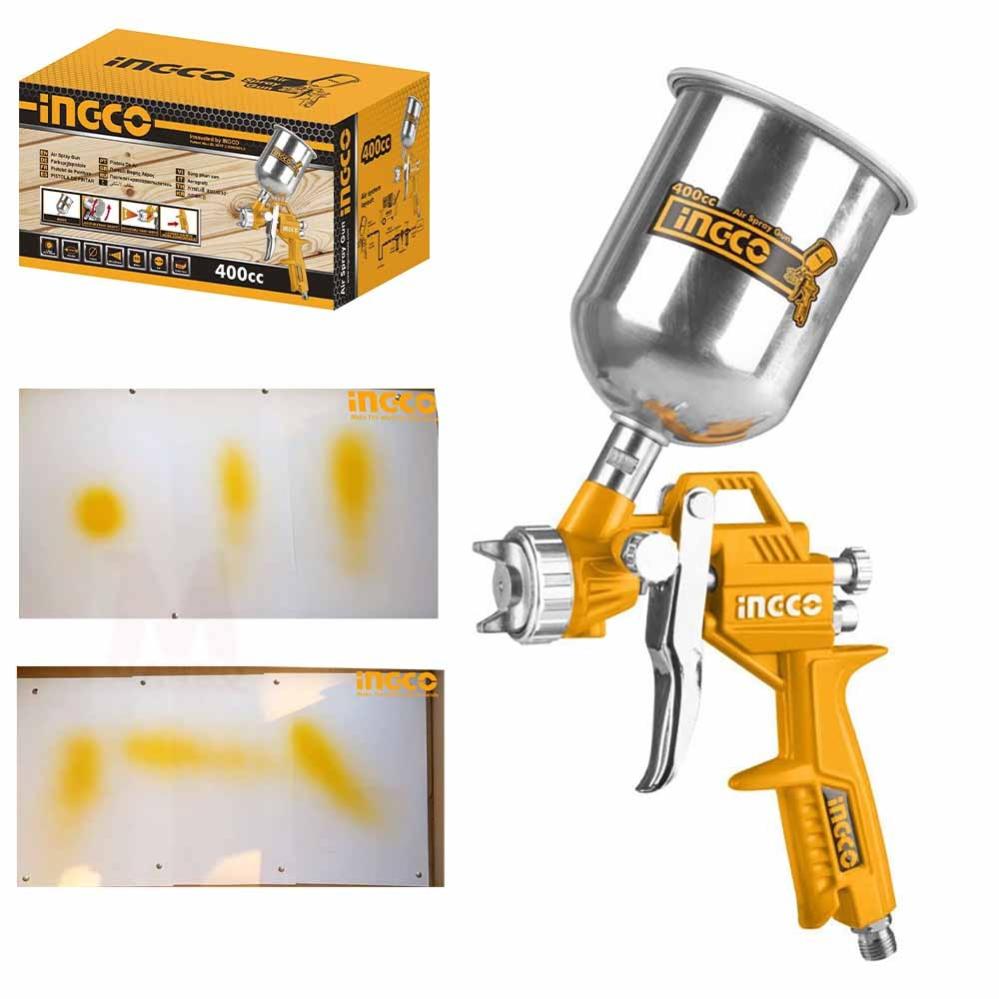 Aerografo Nuzamas Con Serbatoio 1L - Ugello 3mm Per Verniciare Auto E Mobili - Foto 6