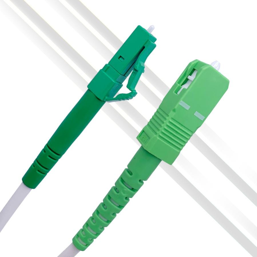 Cable a Fibre Optique SC/APC vers LC/APC Simplex Monomode OS2 9/125um ...