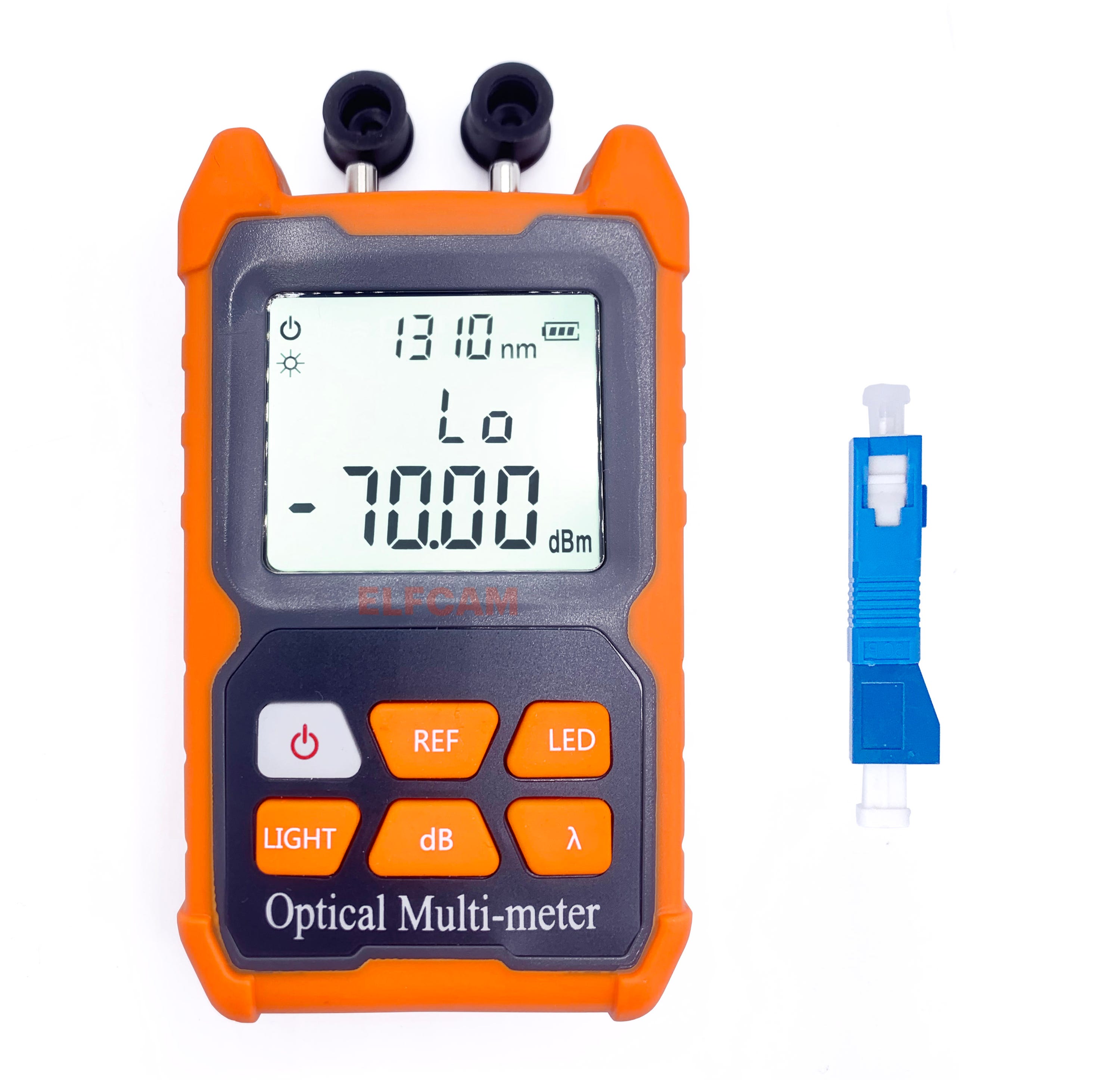 Elfcam® - Multimetre Optique Portable E-200 ( Photometre +VFL